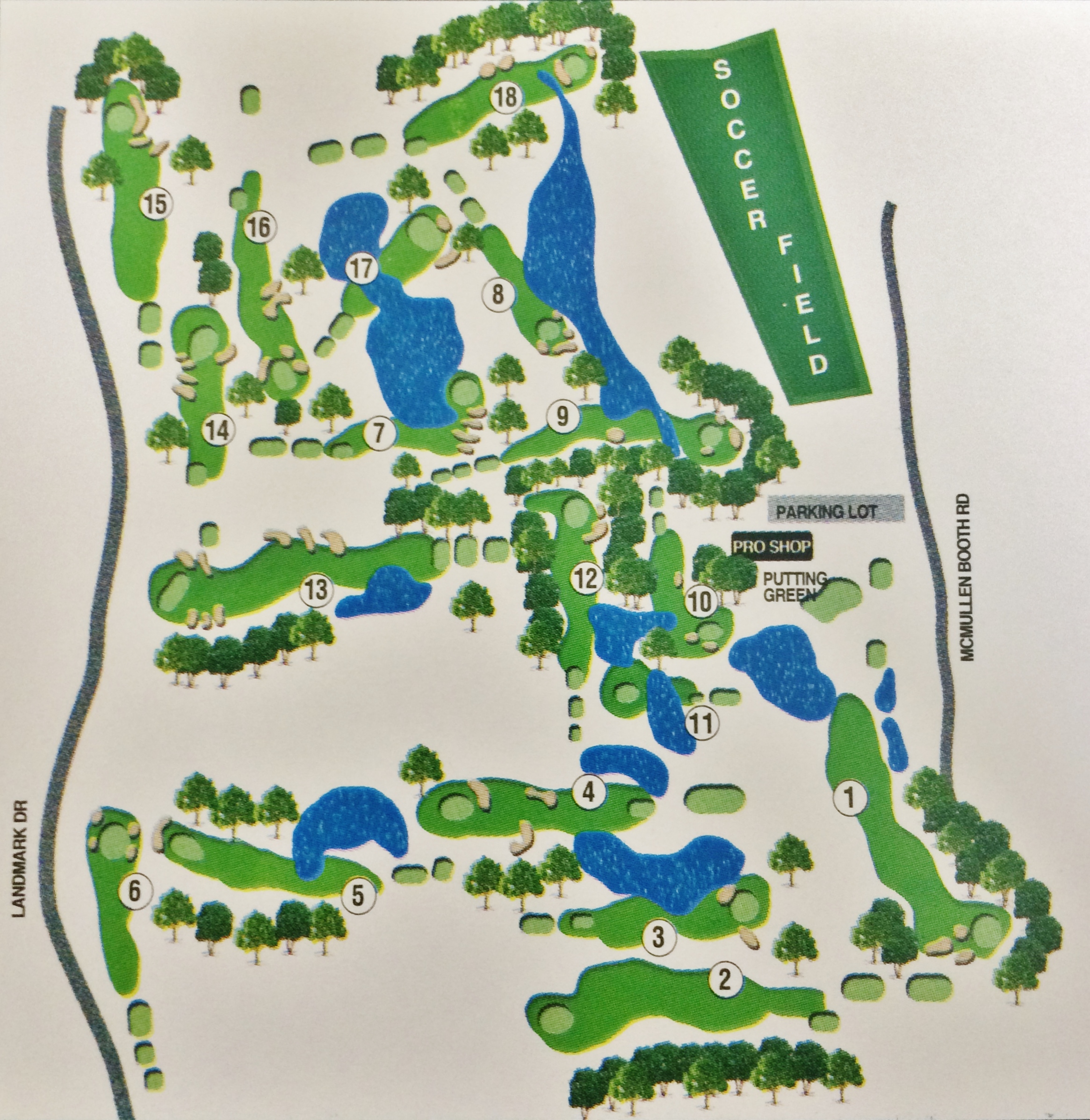 Chi Chi Rodriguez Course Layout