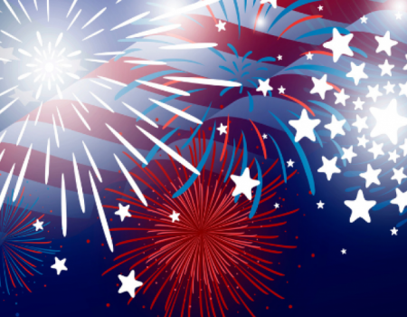 Red, White and Blue On The Bay