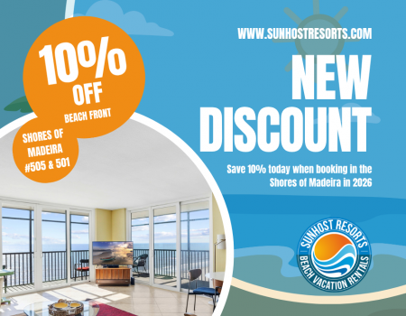 Madeira Beach Summer Discount Condo 