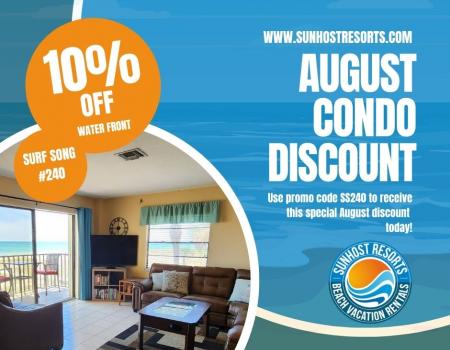 August Discount SS240 August Discount Condo