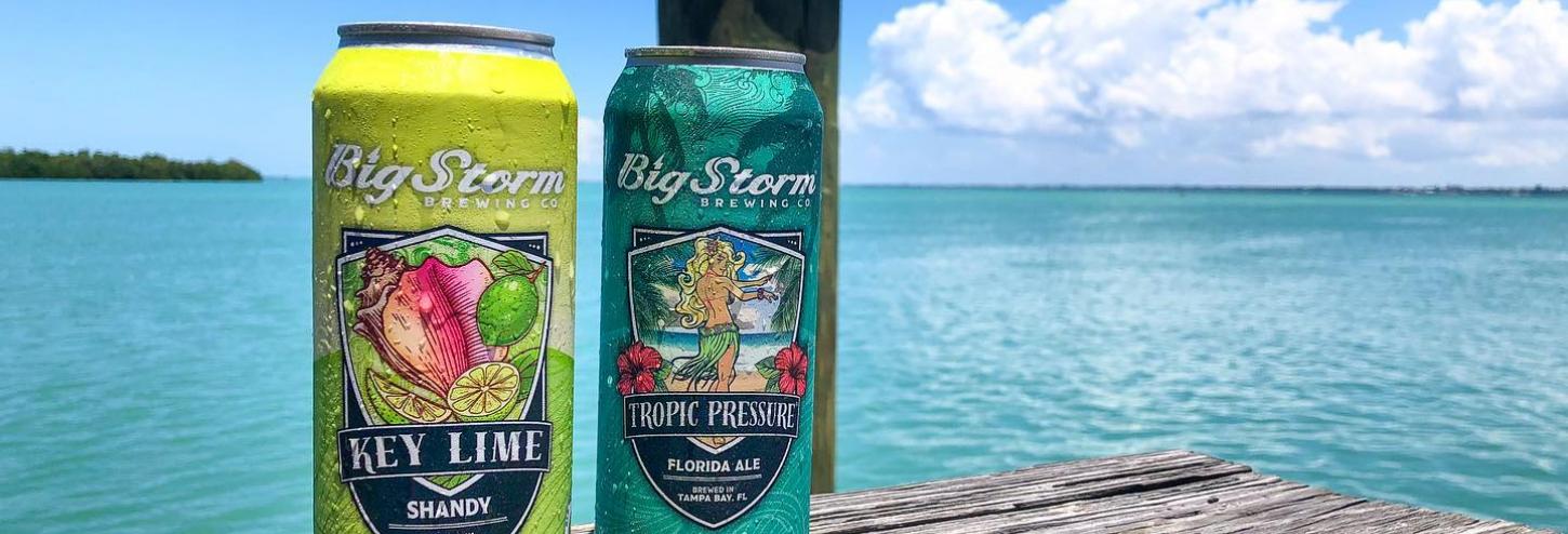 Big Storm Brewing Co. canned beers