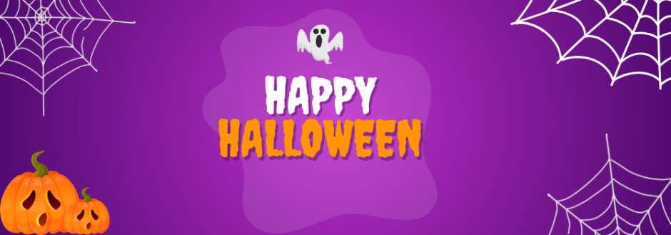 Happy halloween logo