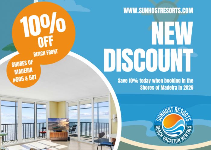 Madeira Beach Summer Discount Condo 