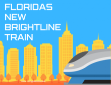 Floridas new Bright line Train Graphic Floridas new Bright line Train Graphic