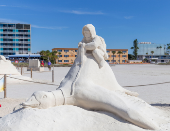 Sand Sculpture Contest St Pete 