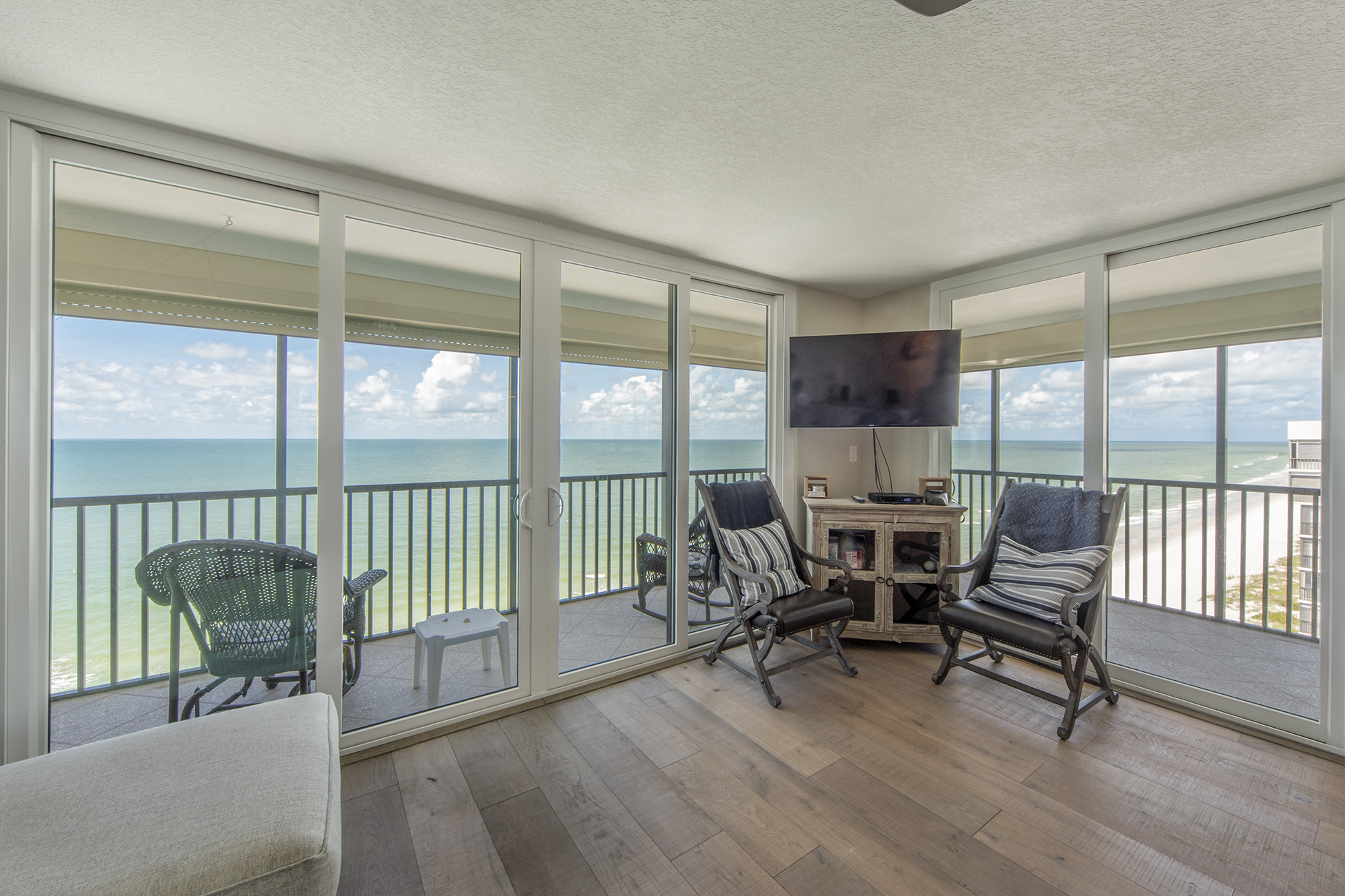 living room of #1004 Shores of Madeira Penthouse