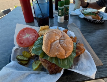 Dockside Daves Grouper Sandwhich Madeira Beach Grouper Sandwhich